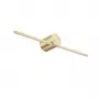 Aplique LED Modern Slim M IP44 dourado