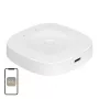 MOES ZHUB-C gateway hub inteligente ZigBee 3.0 Ethernet/Wi-Fi para dispositivos Tuya, funciona com Alexa e Google Home