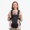 Momcozy Porta-bebé com assento de quadril preto