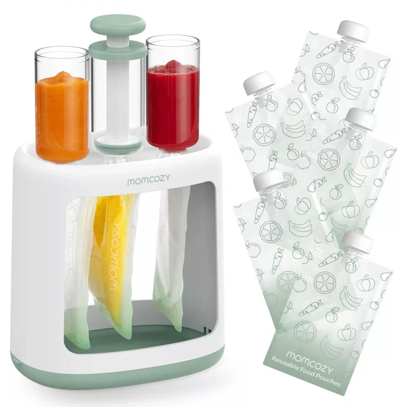MOMCOZY SE01 Máquina de papas para bebé para purés e conservação de alimentos