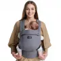 Momcozy BC001 Porta-bebé recém-nascido até criança pequena algodão cinzento