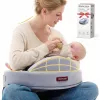 MOMCOZY EXCLUSIVE Almofada de amamentação em espuma de memória cinzento