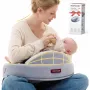 MOMCOZY EXCLUSIVE Almofada de amamentação em espuma de memória cinzento