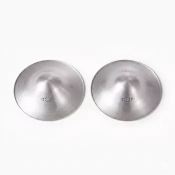Momcozy NS005 999 Protetores de mama em prata fina 45mm - pack de 2