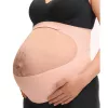 Momcozy Faixa de Gravidez para Barriga (L) - Nude, cinto de suporte de gravidez confortável e de suporte