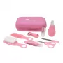 MOMINI Baby Care Kit Pinky – conjunto de cuidados para recém-nascidos de 10 peças com estojo de viagem