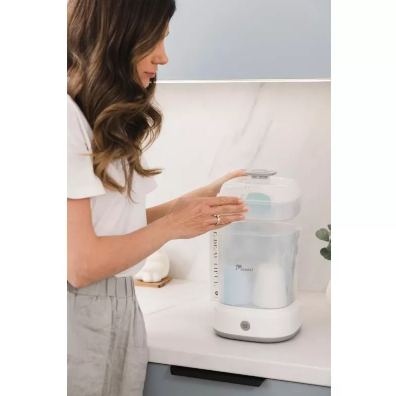 Esterilizador de biberões Momini QuickSteam