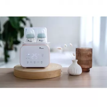 Momini Esterilizador e Aquecedor de Biberões 3-em-1 MelloDuo
