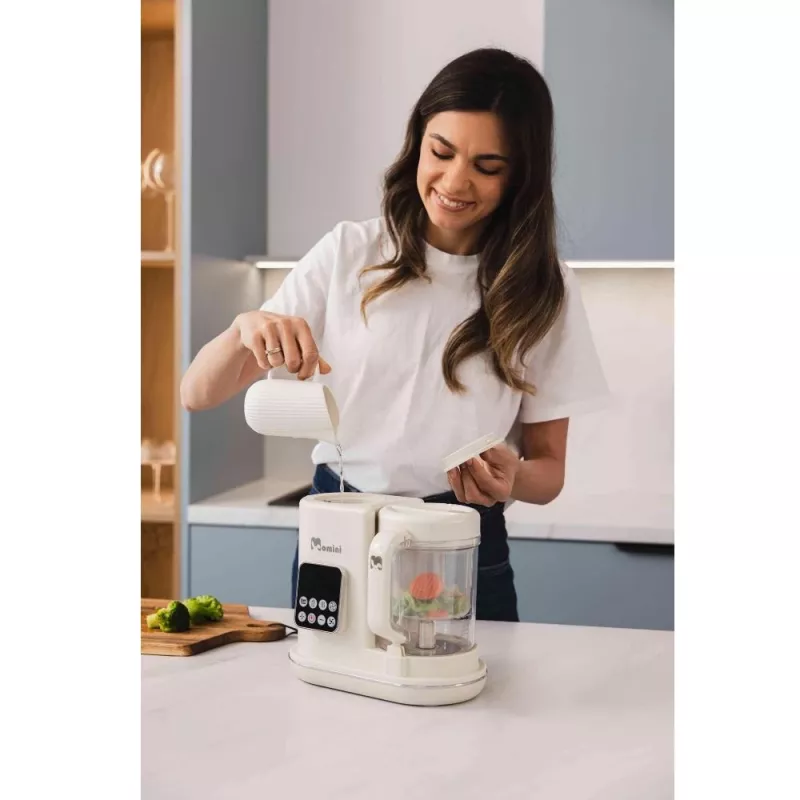 Multiblender a vapor Momini com função de aquecimento de biberões 7 em 1 MiniChef