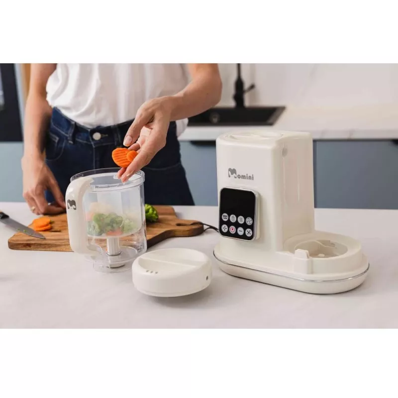 Multiblender a vapor Momini com função de aquecimento de biberões 7 em 1 MiniChef