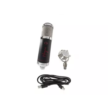 Microfone de estúdio USB Monkey Banana Hapa BK