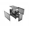 Caixa de PC mini-tower Montech TEN (B), vidro temperado, preto, Micro-ATX/Mini-ITX