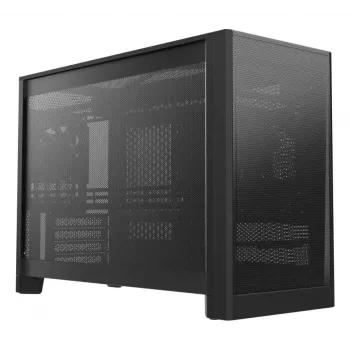 Caixa de PC mini-tower Montech TEN (B), vidro temperado, preto, Micro-ATX/Mini-ITX