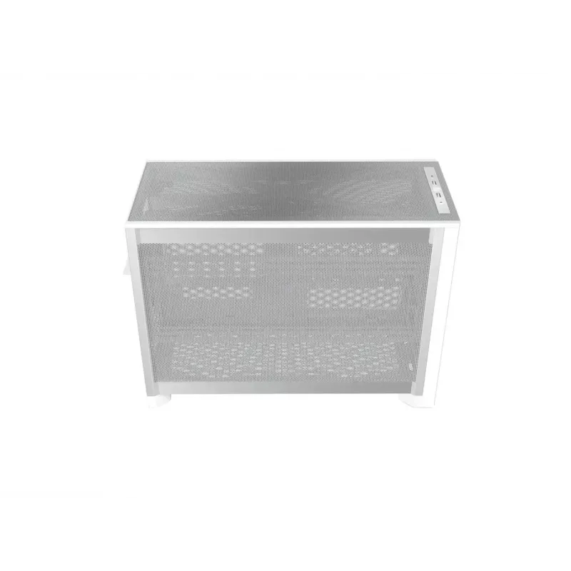 Caixa de PC Mini Tower MONTECH TEN (W) branca - Micro ATX / Mini-ITX, vidro temperado, ARGB