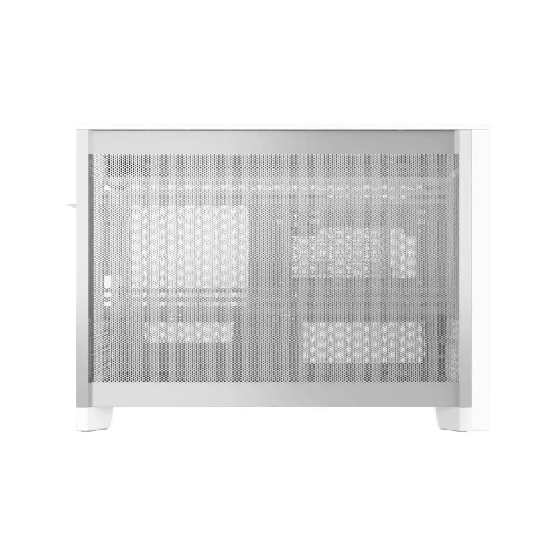 Caixa de PC Mini Tower MONTECH TEN (W) branca - Micro ATX / Mini-ITX, vidro temperado, ARGB