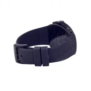 Relógio Montres de Luxe de homem automático 09SA-BK-1002 48mm mostrador preto bracelete de pele