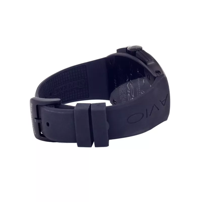 Montres de Luxe relógio de homem automático 09SA-BK-1002 48mm mostrador preto bracelete de pele