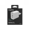 Carregador de parede Mophie ROC GaN 45W com duplo USB-C - branco