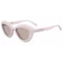Moschino MOS163-S-35J Óculos de sol de mulher quadrados Havana Castanho