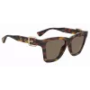 Óculos de sol de mulher formato olho de gato MOSCHINO MOS131S086F47 Havana castanho 54mm