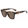 Óculos de sol de mulher formato olho de gato MOSCHINO MOS131S086F47 Havana castanho 54mm