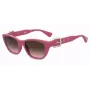 MOSCHINO Óculos de sol de mulher MOS130-S-MU1 Havana acetato castanho degradê 55 mm