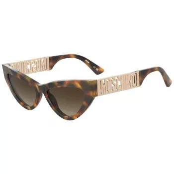 Óculos de sol de mulher MOSCHINO MOS170-S-086 Havana borboleta/cat eye 55mm