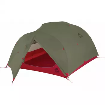 Tenda MSR Mutha Hubba NX para 3 pessoas, verde