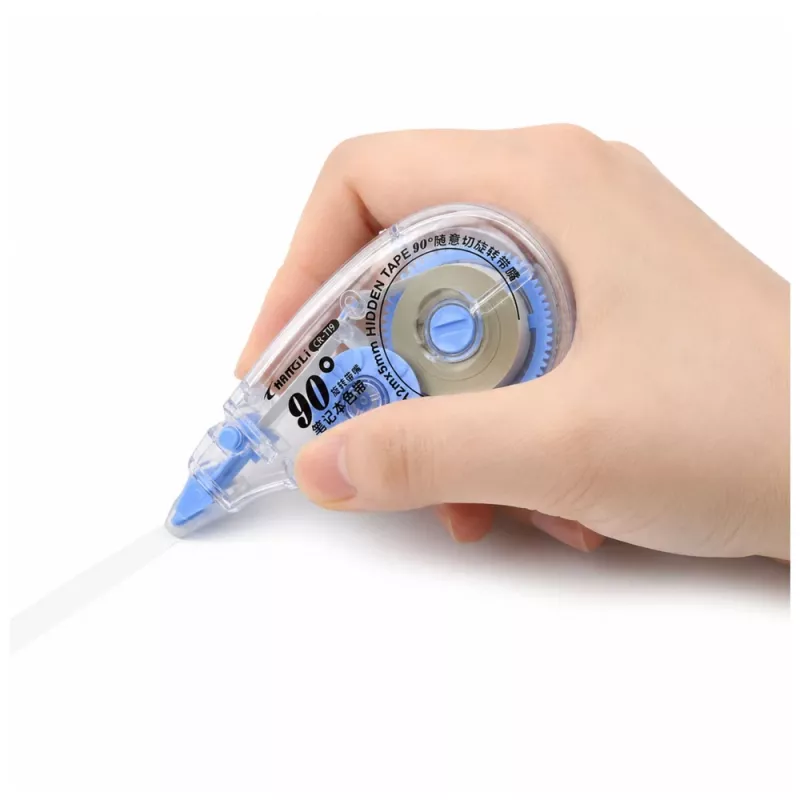 Fita corretora de precisão para rato para escola e escritório 5mm x 12m
