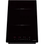 Placa de indução de encastrar MPM MPM-30-IM-18 29 cm preta 2 zonas com controlo tátil