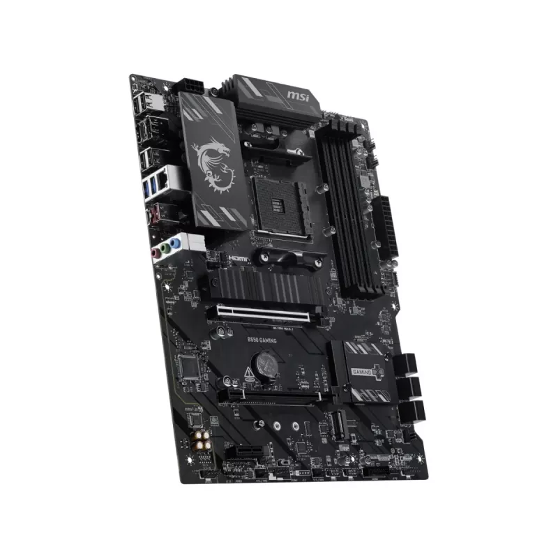 MSI B550 GAMING placa-mãe - chipset AMD B550, socket AM4, ATX, DDR4, HDMI/DP