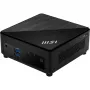 MSI Cubi 5 12M 407BEU Barebone Mini-PC, Intel Core i3-1215U, 0GB RAM, Sem Armazenamento, Wi-Fi 6E, Bluetooth 5.3, Preto