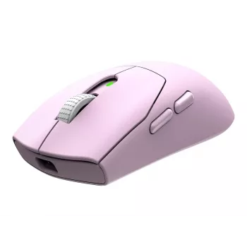 Rato gaming leve MSI FORGE GM340 W com sensor PixArt PAW-3311, até 12.000 DPI, Tri-Mode Wireless (2,4 GHz/Bluetooth/USB-C), violeta