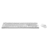 MSI Forge K210 Wireless Combo White US - Conjunto de teclado e rato