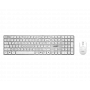 MSI Forge K210 Wireless Combo White US - Conjunto de teclado e rato