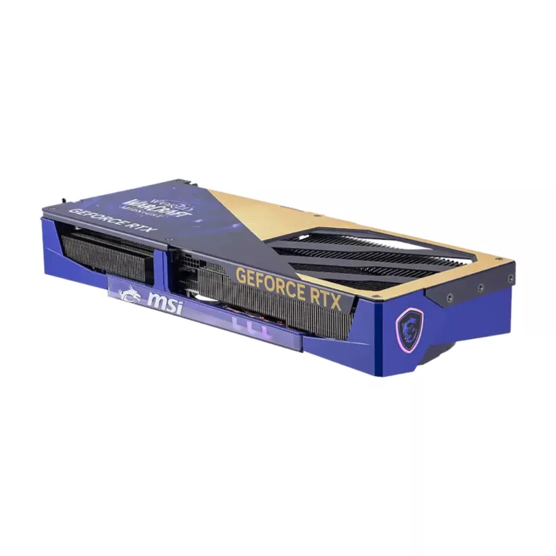 MSI GeForce RTX 5070 12GB World of Warcraft MIDNIGHT VOID EDITION OC placa gráfica