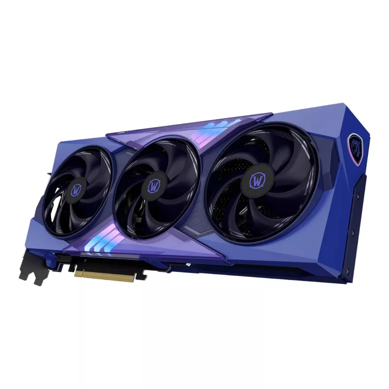 MSI GeForce RTX 5070 12GB World of Warcraft MIDNIGHT VOID EDITION OC placa gráfica