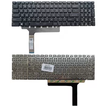 Teclado US inglês sem retroiluminação para MSI GP76 GS76 GE76