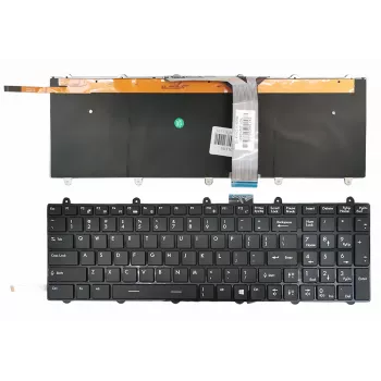 Teclado de substituição com retroiluminação US para portátil MSI GX60 GE60 GE70 GT60