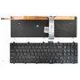 Teclado de substituição com retroiluminação US para portátil MSI GX60 GE60 GE70 GT60