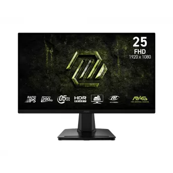 MSI MAG 256F E2 Monitor Gaming 24,5 polegadas Full HD Rapid IPS - 180Hz, 1ms, FreeSync Premium