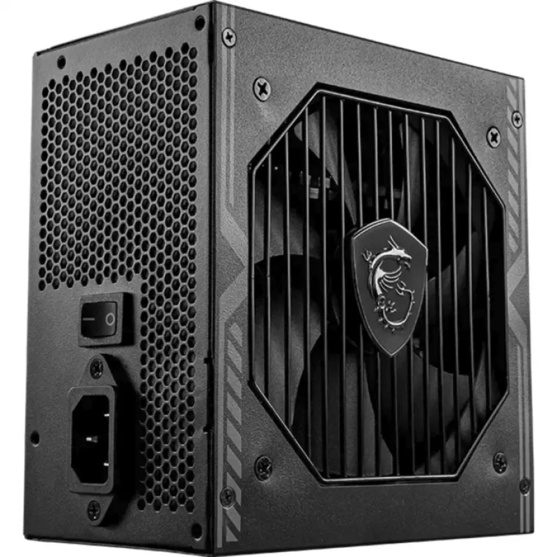 MSI MAG A750BN PCIE5 III fonte de alimentação 750W, 80 PLUS Bronze, não modular, preto