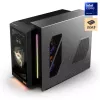 MSI MEG Vision X AI 2NVV9-285AT PC de secretária (preto/transparente, Windows 11 Home)