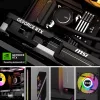 MSI MEG Vision X AI 2NVV9-285AT PC de secretária (preto/transparente, Windows 11 Home)