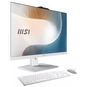 PC All-in-One MSI Modern AM242P 1M-2097EU, 23,8 inch Full HD IPS, Intel Core 7 150U, 16GB DDR5, 512GB SSD, Windows 11 Pro, Wi-Fi 6E, Branco