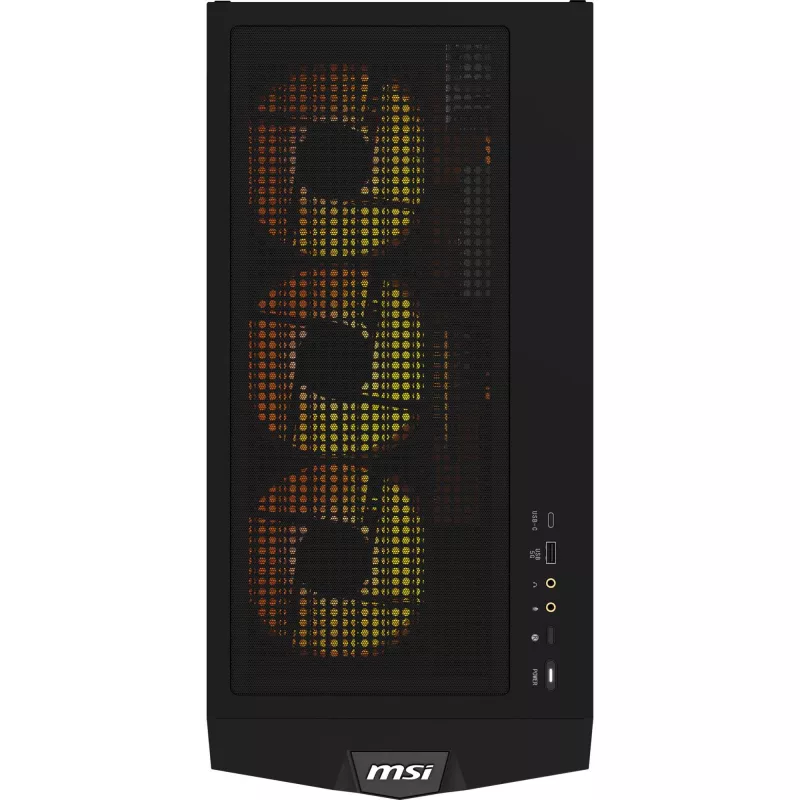 MSI MPG Infinite Z3 X3D PC de secretária gaming, AMD Ryzen 7 7800X3D, 32GB DDR5, 1TB NVMe SSD, NVIDIA GeForce RTX 4070 Ti, Windows 11 Home, preto