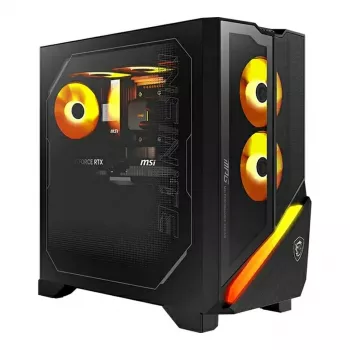 MSI MPG Infinite Z3 X3D PC de Secretária Gaming (AMD Ryzen 7 9800X3D, 32GB RAM, 1TB SSD, NVIDIA GeForce RTX 5070 Ti, Windows 11 Home)