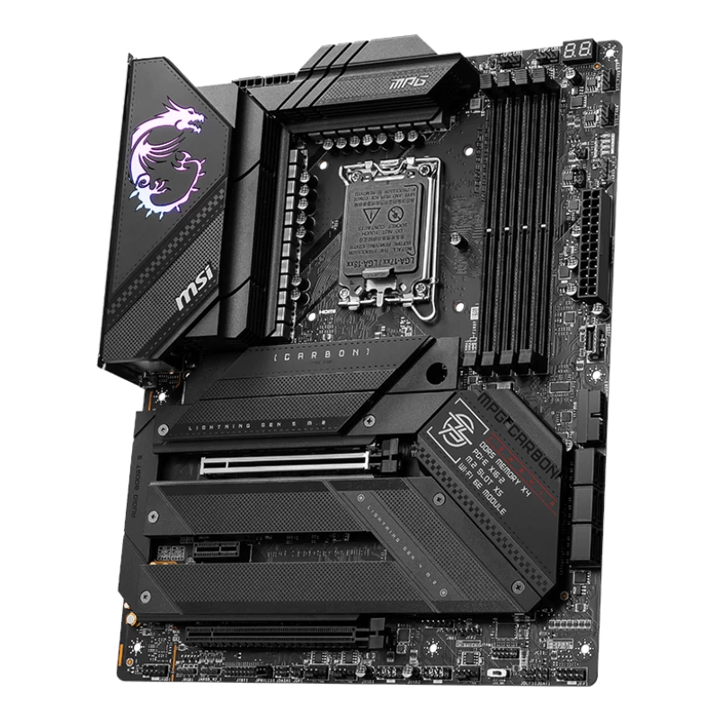 MSI MPG Z790 CARBON WIFI DDR5 LGA1700 ATX Placa-Mãe Gaming