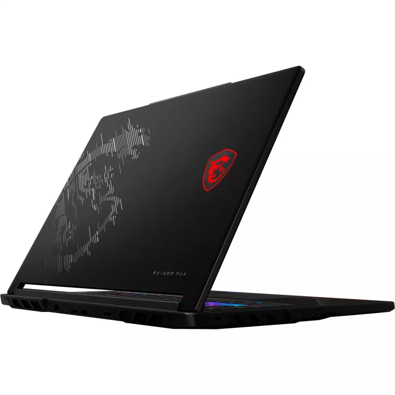 MSI Raider 16 Max HX B2WI-079 portátil gaming, Intel Core Ultra 9 290HX Plus, NVIDIA GeForce RTX 5080, 32 GB DDR5, 2 TB SSD, Windows 11 Home, preto