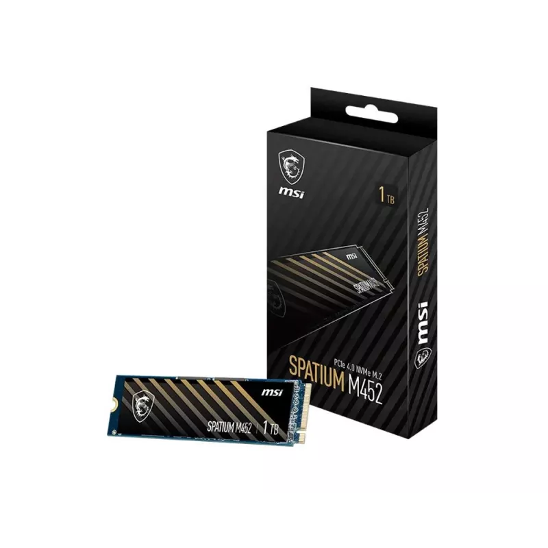 SSD MSI Spatium M452 1TB M.2 2280 PCIe Gen4 x4 NVMe